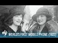 Mobiele telefoon anno 1922