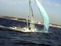 49er crashes in slow motion