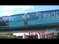 Tronorail (Tron + monorail) debuts at Walt Disney World in Epcot