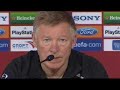 Alex Ferguson Press Conference Champions League Final 07/08 Alex Ferguson Press Conference Champions League Final 07/08