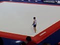 Eleftherios Kosmidis calentando en la Copa del Mundo Madrid 2008
