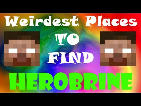 how to locate herobrine