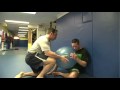 Strength  conditioning coach Kevin Kearns  UFC star Marcus Davis demonstrate a 