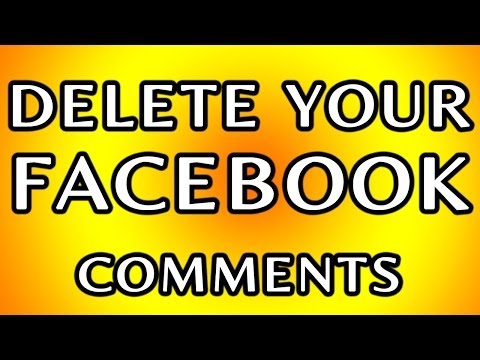 how to remove a facebook comment