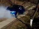 Honda Civic Burnout