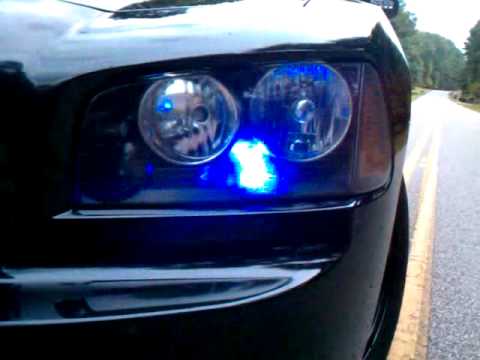 Police Dodge Charger LED Hide Aways