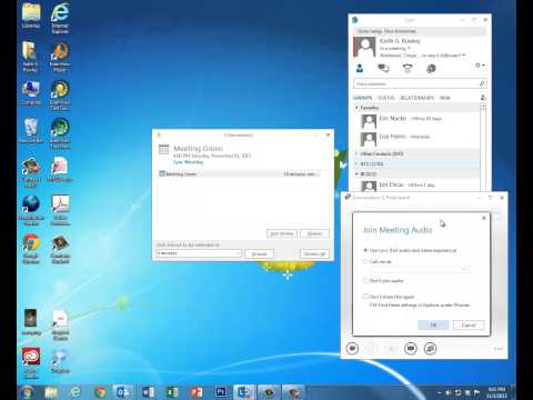 how to sync lync 2013 with outlook 2010