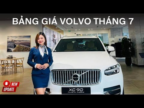 Cập Nhật Giá Xe Volvo Tháng 7 Mới Nhất | Ưu Đãi 50% Thuế Trước Bạ Cho Nhiều Dòng Xe | Minh Mẫn Volvo
