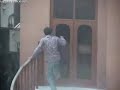 CCTV footage of terrorist burning karachi