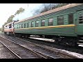 Trackside 136 - Passenger Train, Pskov, Russia 2003