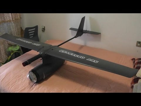 UAV - New Zeta Science has released this awesome looking Long Range FPV UAV RC Plane called Sky Observer. It's a very easy to put together, and very easy to transp...