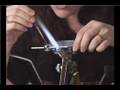 How to Make Glass Beads : Melting Cubic Zirconia to a Glass Bead