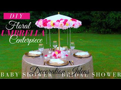 video-linktoworks-DIY Floral Centerpiece for Baby Shower