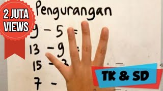 JARIMATIKA PALING MUDAH!! PENGURANGAN METODE  JARI