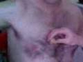 dans nipple getting peirced