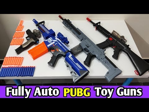 Scar,M16,M4 Fully Auto Toy Guns Collection & Reading Your Comments