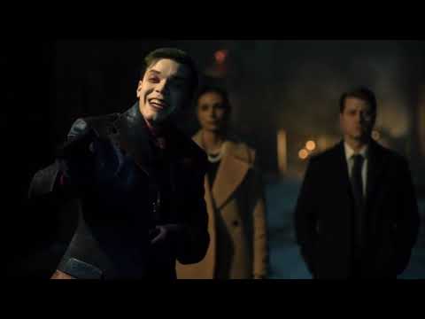 Gotham 5x07 alley scene/Bruce v Jeremiah