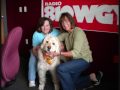Bocker the Labradoodle on WGY's Pet Talk with Host Jaime Roberts