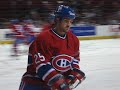 huet and the habs warming up