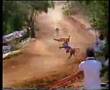 Acidente em motocross