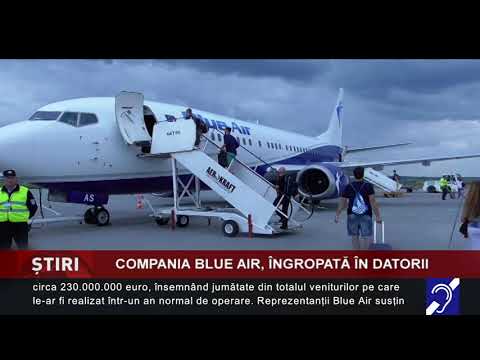 Compania Blue Air, îngropată în datorii