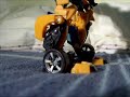 bumblebee concept camaro transforming (stop motion)