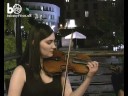 http://www.balconytv.co.uk 23/10/2008
presented by layla anna-lee

irish fiddle player, zo� conway, is a prodigious talent, equally at home in both traditional irish and classical styles. her list of achievements belies her youthful age as zo� has performed across the globe, both as a solo artist and also playing with international acts such as riverdance, damien rice, rodrigo y gabriella, nick cave and lou reed among others. she is a holder of the much coveted all-ireland senior fiddle champion title, winning the prestigious competition in 2001. she was also recently voted best traditional female of the year in irish music magazine. zo� is increasingly in demand as a tutor, regularly giving workshops and lectures on the merits of classical and traditional music on the violin. she has performed at festivals such as glastonbury, lorient, tonder and womad and has also performed in some of the most prestigious concert halls in the world including the national concert hall, dublin; the kremlin, russia; the kennedy centre, washington; the broadway gershwin theatre and carnegie hall, new york. to date, she has released two solo albums, zo� conway, produced by bill whelan, and the horses tail, both critically acclaimed, and she recently released a live dvd, zo� conway live. 

http://www.myspace.com/zoeconway
http://zoeconway.com/

tune in again tomorrow!