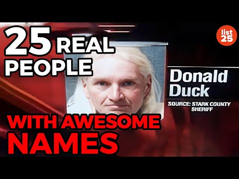 25 Real People With Ridiculously Awesome Names