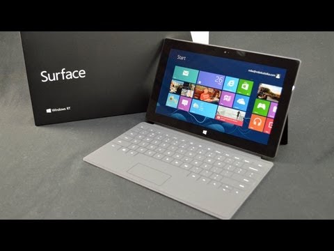 Microsoft Surface: Unboxing & Demo