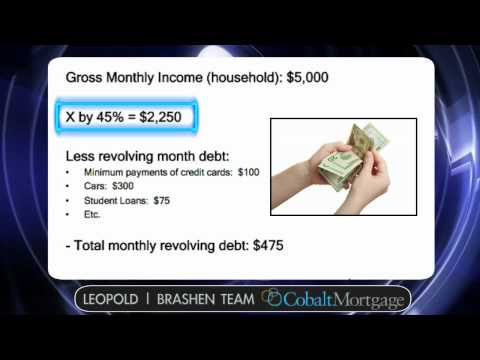 how to calculate debt to income ratio