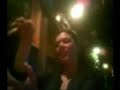 Hidden Cell Phone Video. Lady talks about Gonads