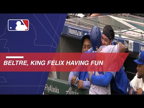 Video: Enjoy Beltre, King Felix's Bromance Over The Years