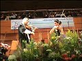 Nigel Kennedy+Azadeh Maghsoodi: Bach Double Con. 2nd movt.