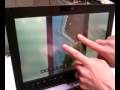 Toshiba M750 Tablet PC Running Wacom Capacitive, Multi-Touch