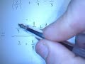 Operaciones con fracciones 1