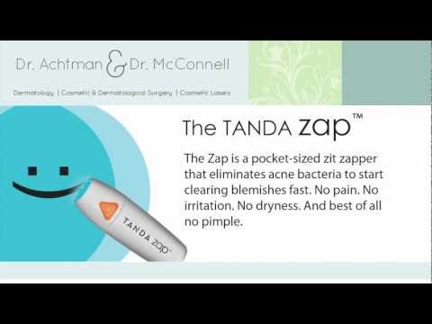 how to zap acne