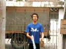 luiz   treino malabares devil stick