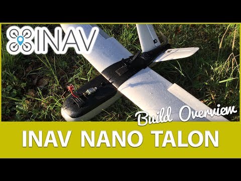 ZOHD Nano Talon iNav Conversion + V-Tail Mod + Build Overview