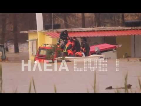 ilialive.gr - Η διάσωση στις Καρούτες