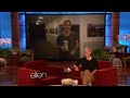 he's the king of ellen's hidden camera pranks, dennis quaid is here! he sat down for a mani/pedi with ellen in his ear! check it out.