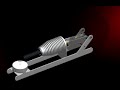 Beta Stirling engine (Pro/Engineer)
