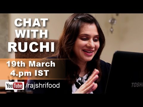 YouTube Live Streaming with Ruchi Bharani. Chat with Ruchi Bharani