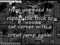 a video showing how to get through part 5 of the left side of my cave bootcamp.