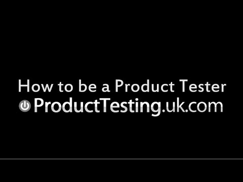 how to be a product tester uk