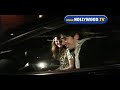 video Drew Barrymore and Justin Long Leaving Mr Chow. Picture