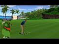 Golden Tee Great Shot on Tahiti Cove!