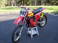 Moto-X Fox Honda CR 250R Vintage MX Elsinore