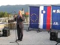 Bajuk na konvenciji gorenjskih NSi kandidatov