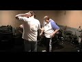 Fat Lou gets roundhoused in the lung