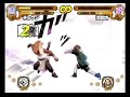 Naruto: Narutimate Hero 3 Butterfly Chouji vs. CS2 Jiroubou Naruto: Narutimate Hero 3 Butterfly Chouji vs. CS2 Jiroubou